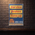 GOLDEN FLEECE DRIVE WAY SIGN 810 X 555 METAL SIGN