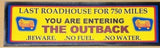 Golden Fleece Outback Roadhouse Premium Rubber-Backed Bar Mat Runner