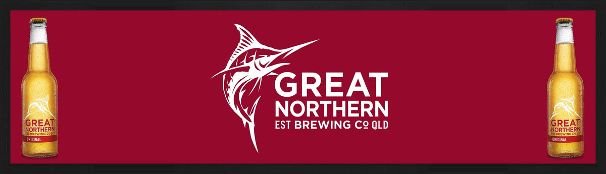 Great Northern Original Premium Rubber-Backed Bar Mat Runner
