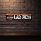 HARLEY DAVIDSON 800 MM X 200 MM METAL SIGN