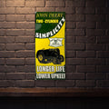 JOHN DEERE SIMPLICITY 810 X 380 MM METAL SIGN