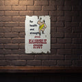 KALGOORLIE STOUT 600 MM X 400 MM METAL SIGN
