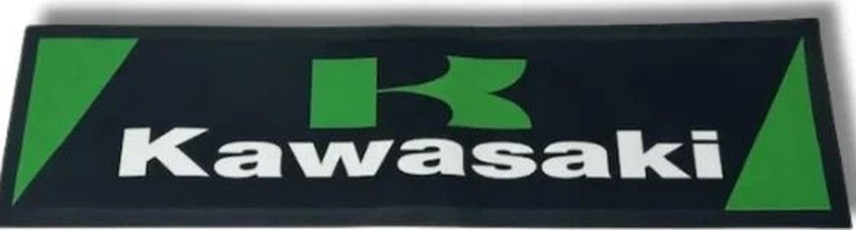 Kawasaki Premium Rubber-Backed Bar Mat Runner