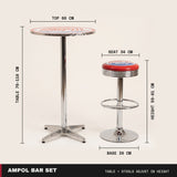 Ampol bar set dimensions