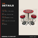 Arsenal FC bar set details
