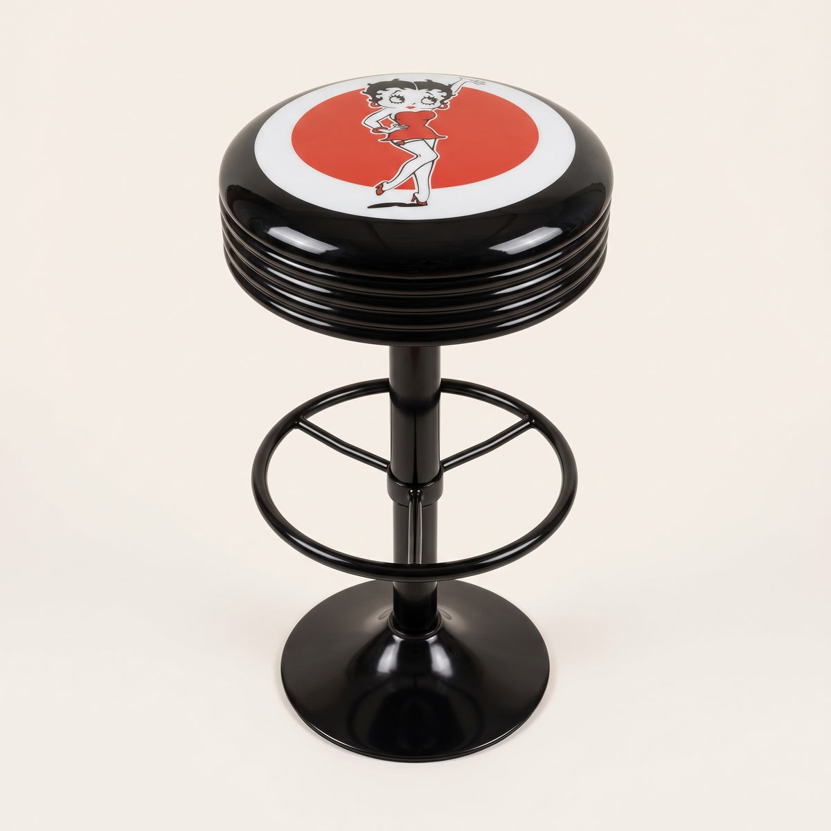 Betty Boop Premium Retro Gas-Lift Bar Stool