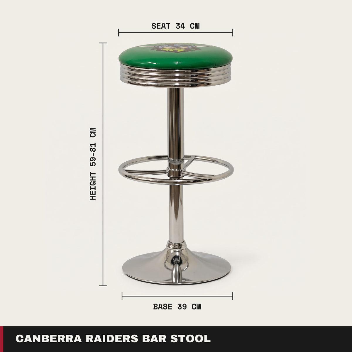 Canberra Raiders NRL Bar Stool