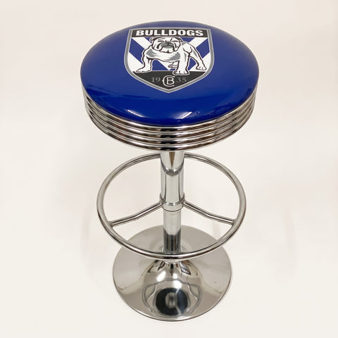 Canterbury Bulldogs Retro NRL Bar Stool