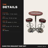 Carlton Draught bar set details