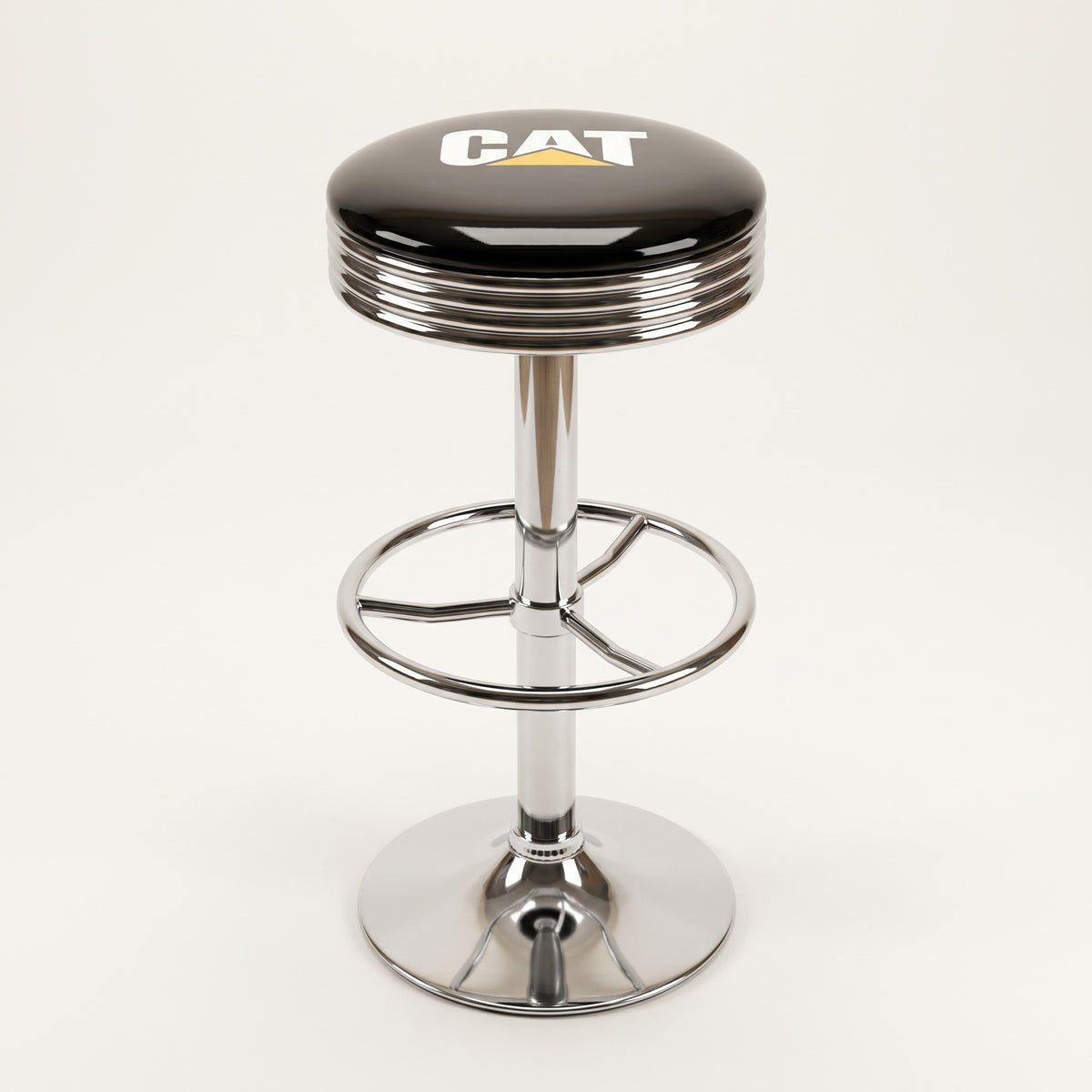 Caterpillar CAT Retro Gas-Lift Bar Stool