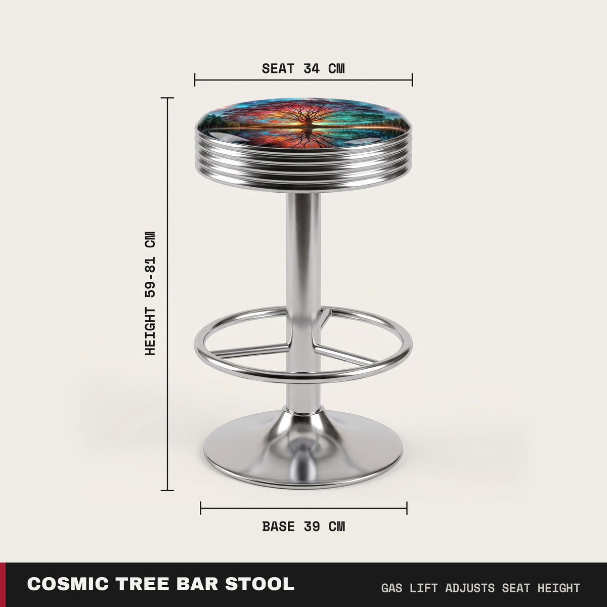 Cosmic Tree Bar Stool