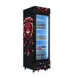 Custom Branded Bar Fridge | 370L Shopfront Tower