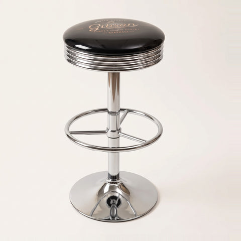 Gibson Stainless Steel Gas-Lift Adjustable Bar Stool