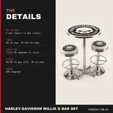 Harley-Davidson Willie G bar set details