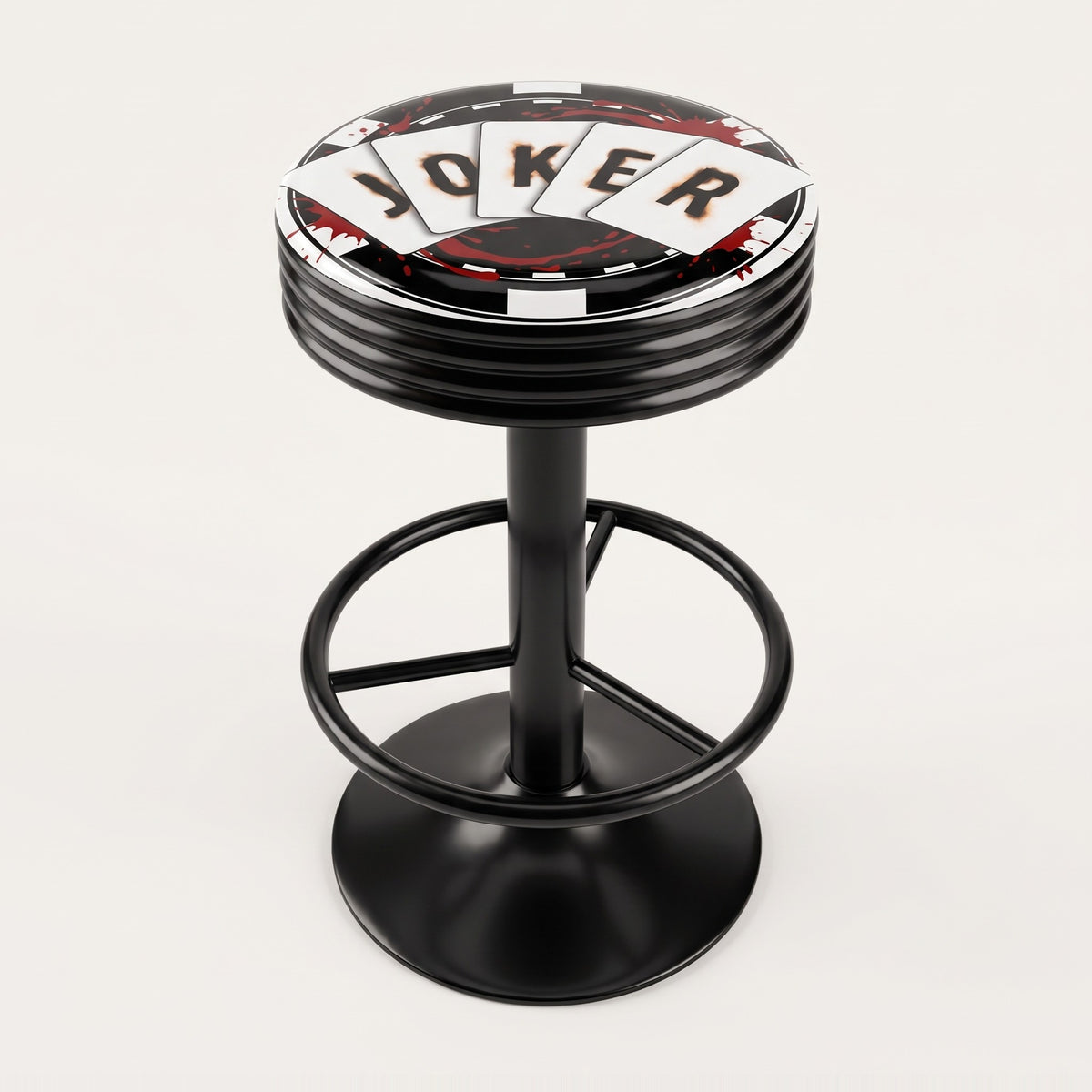 Joker Card Bar Stool