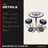 Manchester City FC bar set details