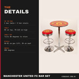 Manchester United FC bar set details