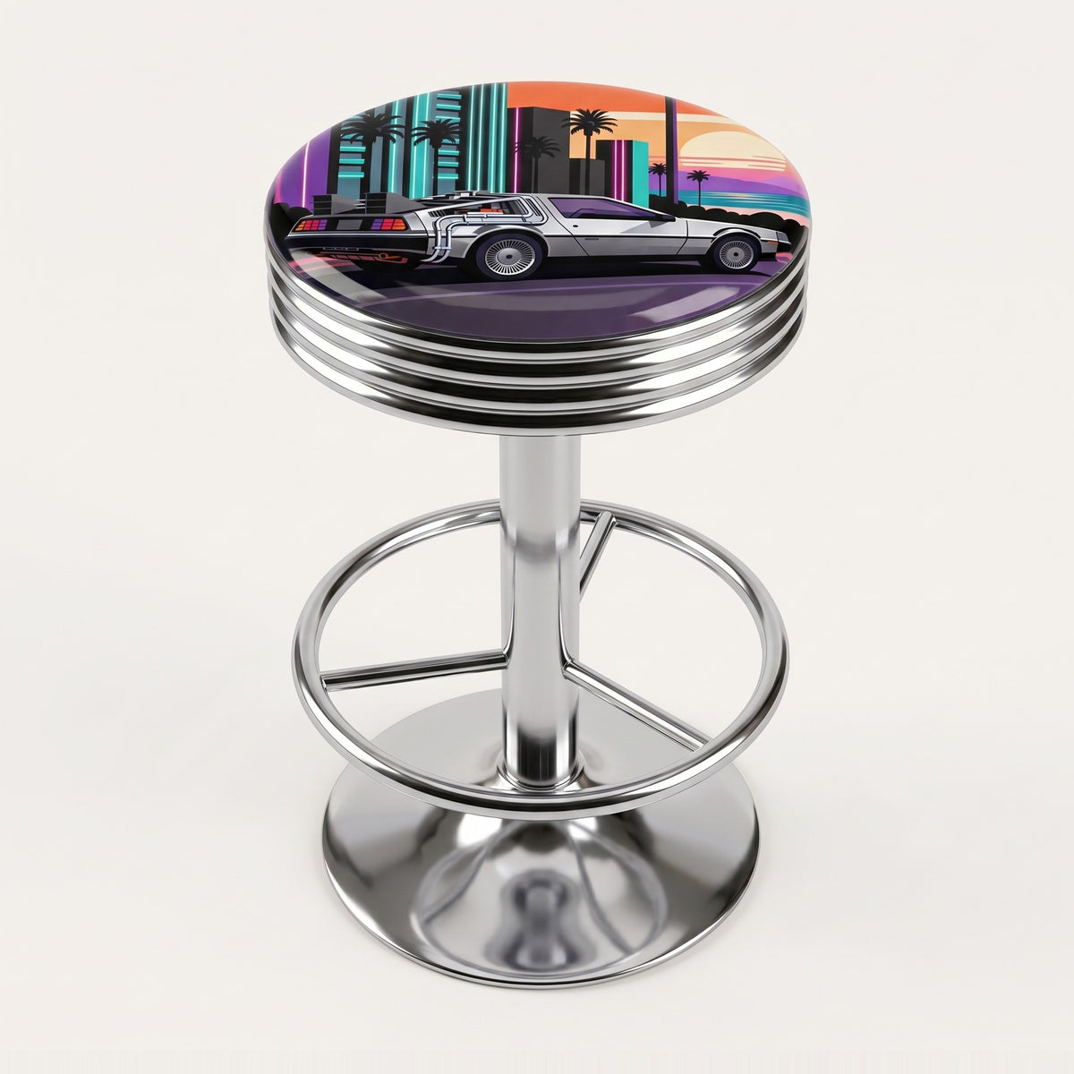 Retro City Bar Stool
