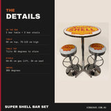 Super Shell bar set details