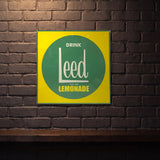 LEED LEMONADE 600 MM X 600 MM METAL SIGN