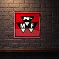 MASSEY FERGUSON 580MM X 580 MM SQUARE METAL SIGN