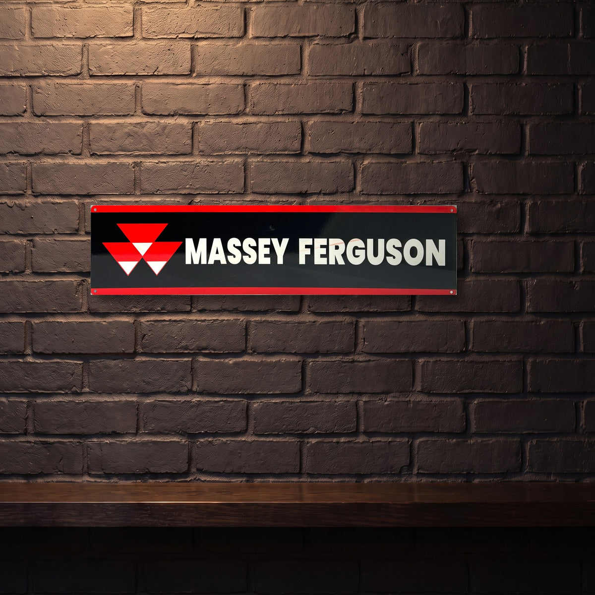 MASSEY FERGUSON 800 X 200 MM METAL SIGN