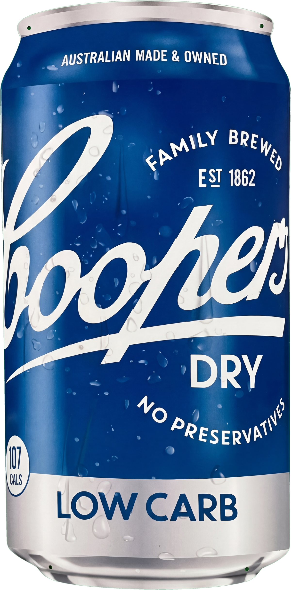 Coopers Dry Beer Can Retro Metal Sign - 380 x 810mm