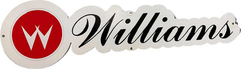Williams Pinball Retro Metal Sign - 650 x 160mm
