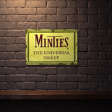 MINTIES 600 MM X 400 MM METAL SIGN