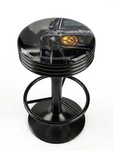 Rain Classic Bar Stool, Black Base - KC Design