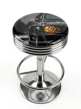 Rain Classic Bar Stool, Chrome Base - KC Design