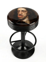 Cheeky Baroque Funny Bar Stool, Black Base - KC Design