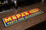 Mopar Parts Premium Rubber-Backed Bar Mat Runner on a bar top