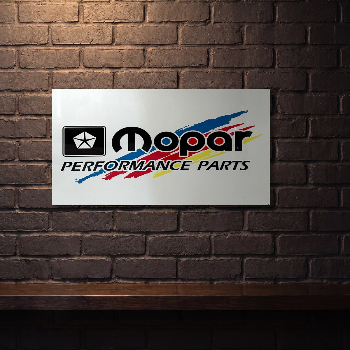 MOPAR PERFORMANCE PARTS 2 810 X 380 MM METAL SIGN