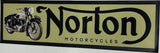 Norton Motorcycles Premium Rubber-Backed Bar Mat Runner
