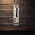 NUGGET SHOE POLISH 800 X 200 MM METAL SIGN