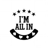 All In design flat - the printed seat artwork