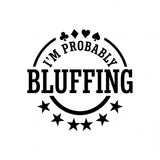 Bluffing design flat - the printed seat artwork