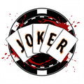 Joker Card Bar Stool seat design flat - KC Design