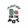 For The Pot design flat - the printed seat artwork