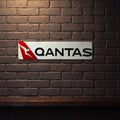 QANTAS 800 X 200 MM METAL SIGN