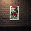 RAT FINK SS CAMARO FULL THROTTLE 600 MM X 400 MM METAL SIGN