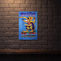 RAT FINK SURFER DUDE 600 MM X 400 MM METAL SIGN