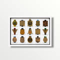 Jiu-Jitsu Medal Display Frame | 15x slots