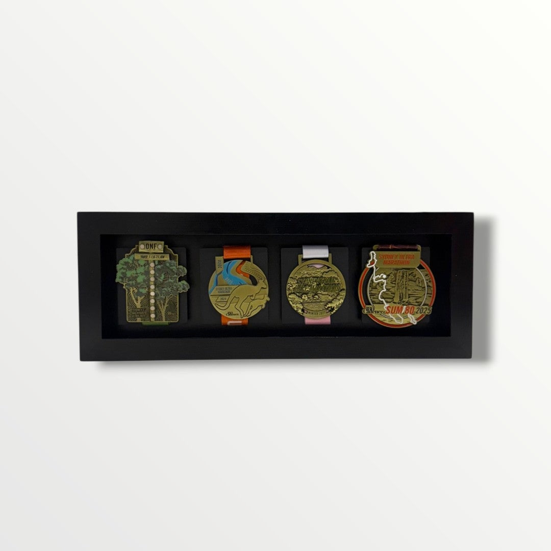 4 Medal Display Frame | Showcase Your Achievements