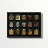 Jiu-Jitsu Medal Display Frame | 15x slots