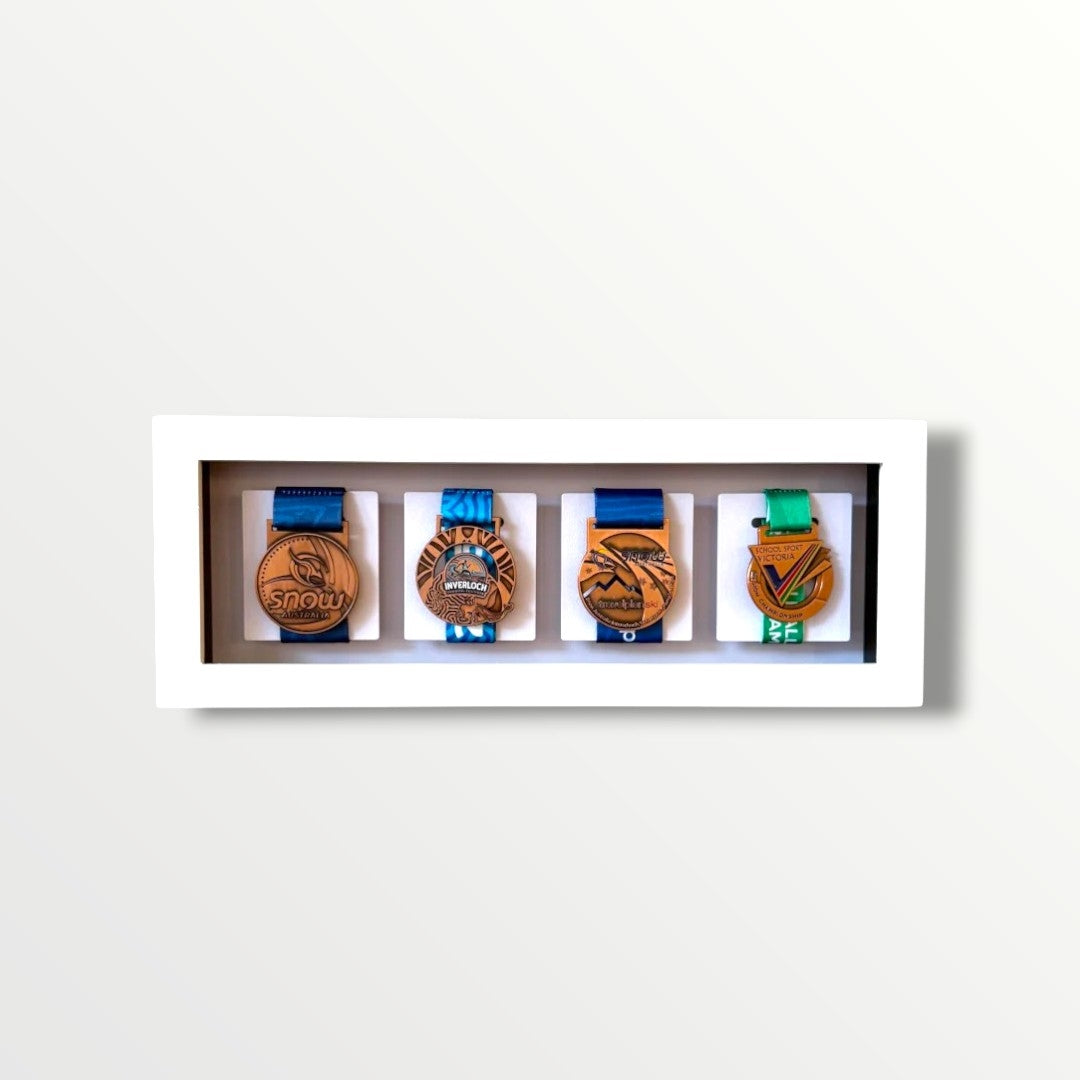 4 Medal Display Frame | Showcase Your Achievements