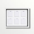 Jiu-Jitsu Medal Display Frame | 6x slots