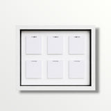 Jiu-Jitsu Medal Display Frame | 6x slots