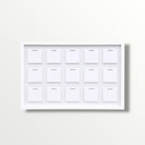 Jiu-Jitsu Medal Display Frame | 15x slots